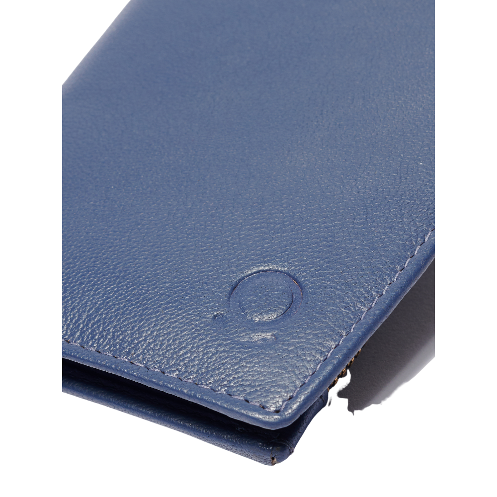 Women's Leather Wallet Blue