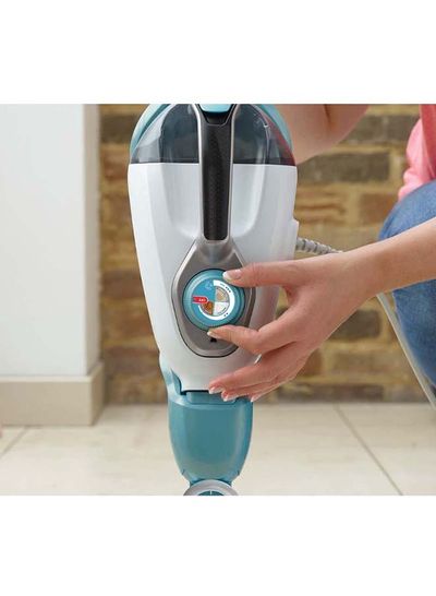 15-in-1 Steam Mop with SteaMitt with Variable Superheated Steam & Steam Jet with 15 Accessories, Swivel Head