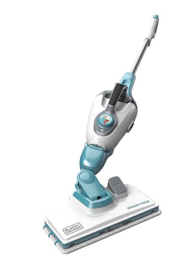 Brown Box 15-in-1 Steam Mop with SteaMitt with Variable Superheated Steam & Steam Jet with 15 Accessories, Swivel Head
