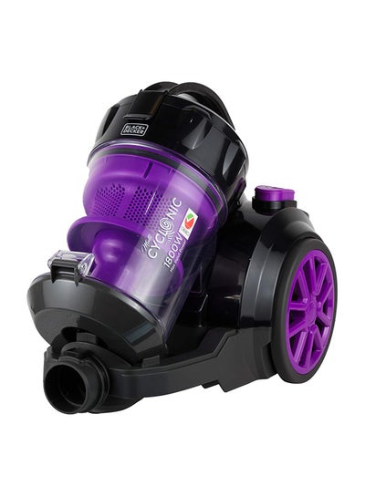 Brown Box Bagless Vacuum Cleaner With Bagless And Multicyclonic Technology 2.5 L 1600 W Black/Purple/Grey