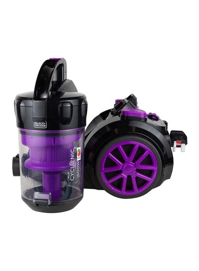 Brown Box Bagless Vacuum Cleaner With Bagless And Multicyclonic Technology 2.5 L 1600 W Black/Purple/Grey