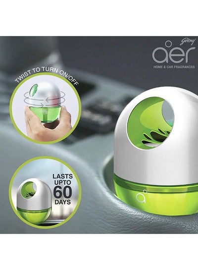 GODREJ AIR FRESHNER FOR CAR FRESH LUSH GREEN 45 G