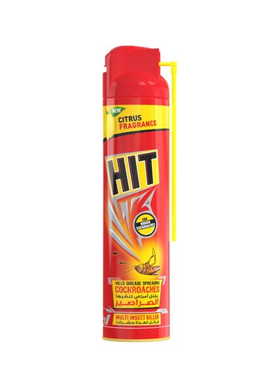 Godrej HIT Cockroach & Crawling Insect Killer Spray for Home & Office Red 600 ml