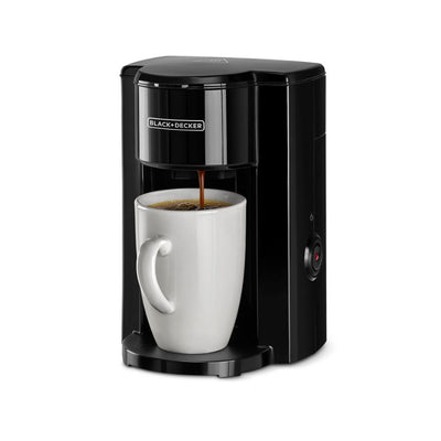 Brown Box 350W 1 Cup Coffee Maker/ Coffee Machine with Coffee Mug for Drip Coffee & Espresso