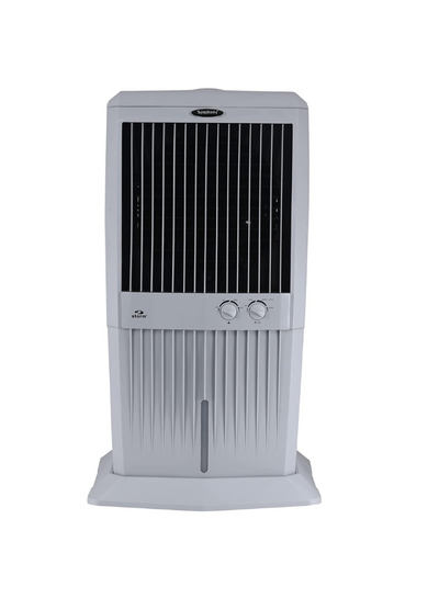 Symphony Storm 70XL Desert Air Cooler For Home with Honeycomb Pads, Powerful Fan, i-Pure Technology and Low Power Consumption (70L, Grey)
