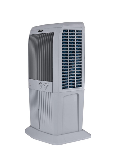Symphony Storm 70XL Desert Air Cooler For Home with Honeycomb Pads, Powerful Fan, i-Pure Technology and Low Power Consumption (70L, Grey)