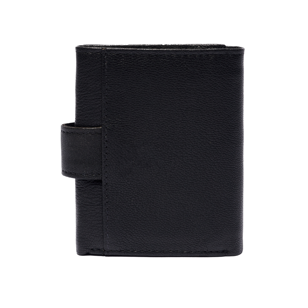 Leather Wallet Small Black