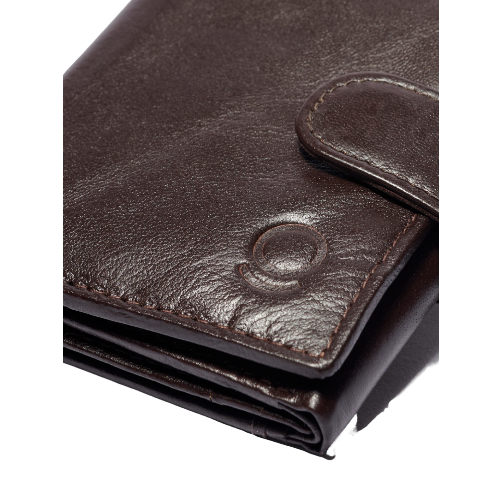 Leather Wallet Small Brown