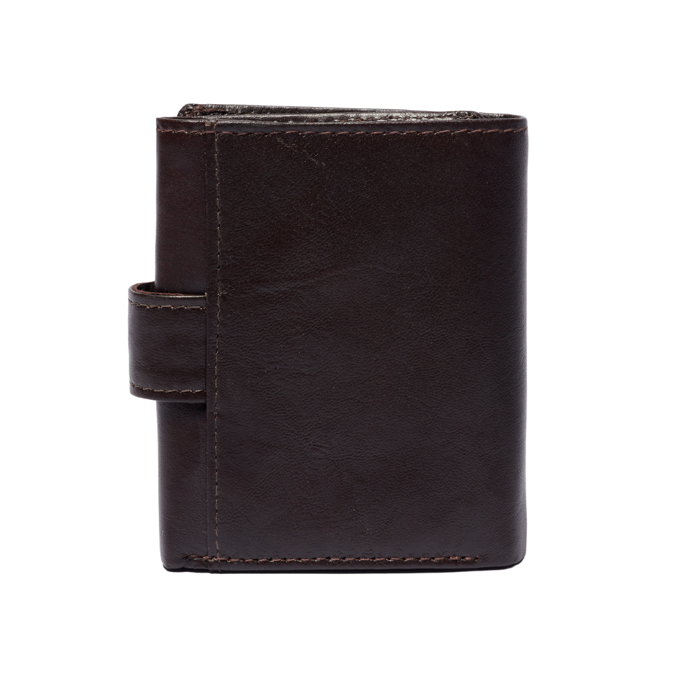 Leather Wallet Small Brown