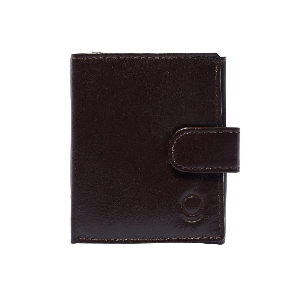 Leather Wallet Small Brown