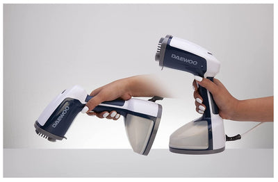 1200W Handheld Portable Garment Steamer With Cloth & Lint Brush Korean Technology DGS8380B Blue