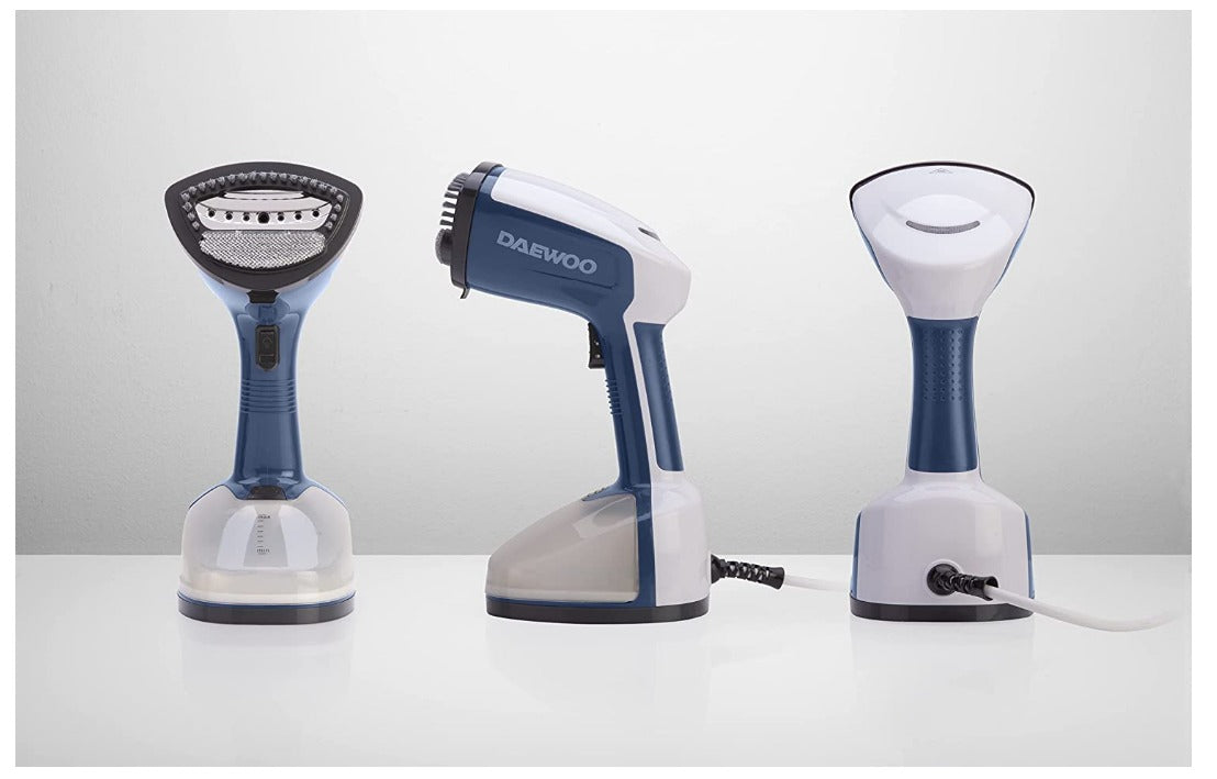 1200W Handheld Portable Garment Steamer With Cloth & Lint Brush Korean Technology DGS8380B Blue