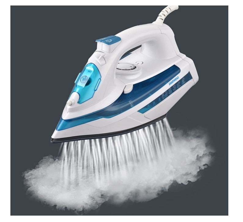Brown Box 2400W Steam Iron with Ceramic Soleplate, Anti-Drip, Anti-Calc, Auto Shut-Off, Self Clean, Spray & Steam Function