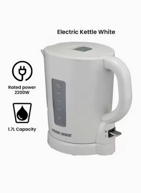 Brown Box Electric Kettle 2200 W JC250-B5 White