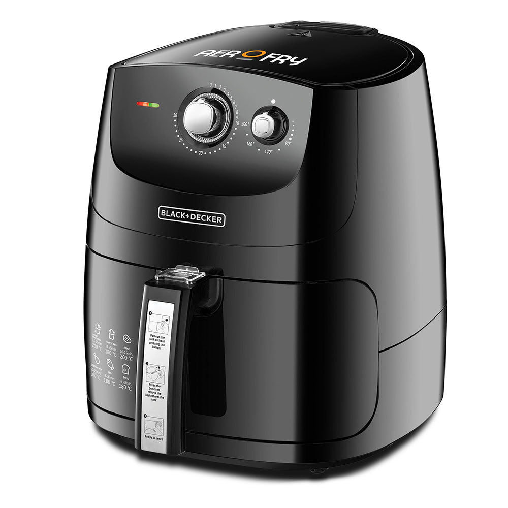 Brown Box 5 Liter 9 in 1 Air Fryer 1.2Kg Performance Range AerOfry AF550-B5 Black